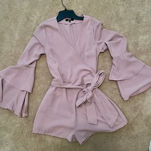 Mauve Romper